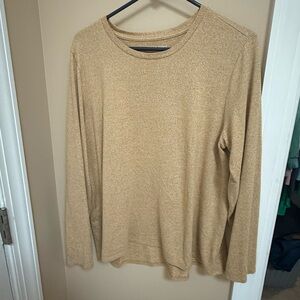 American eagle mustard tan long Sleeve Shirt